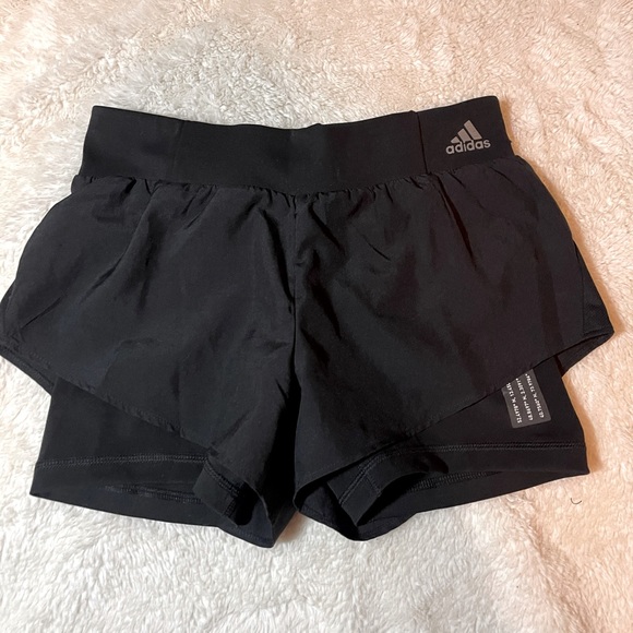 adidas Pants - RUNNING SHORTS WITH INNER TIGHTS